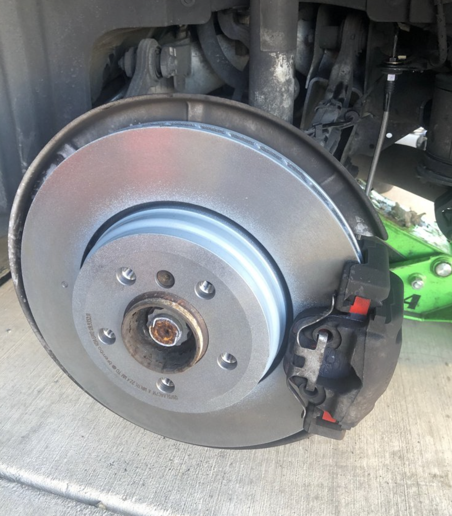 this image shows brake repair in Philadelphia, PA